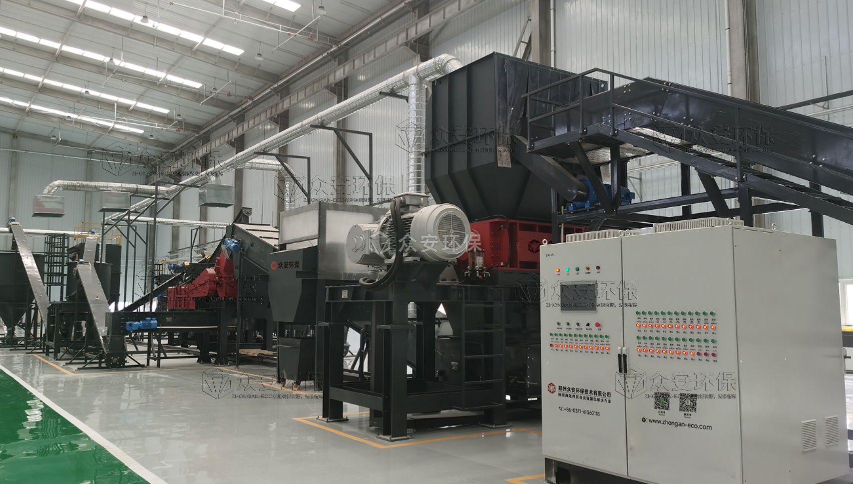 張家口萬噸級退役風(fēng)電葉片預(yù)處理產(chǎn)線